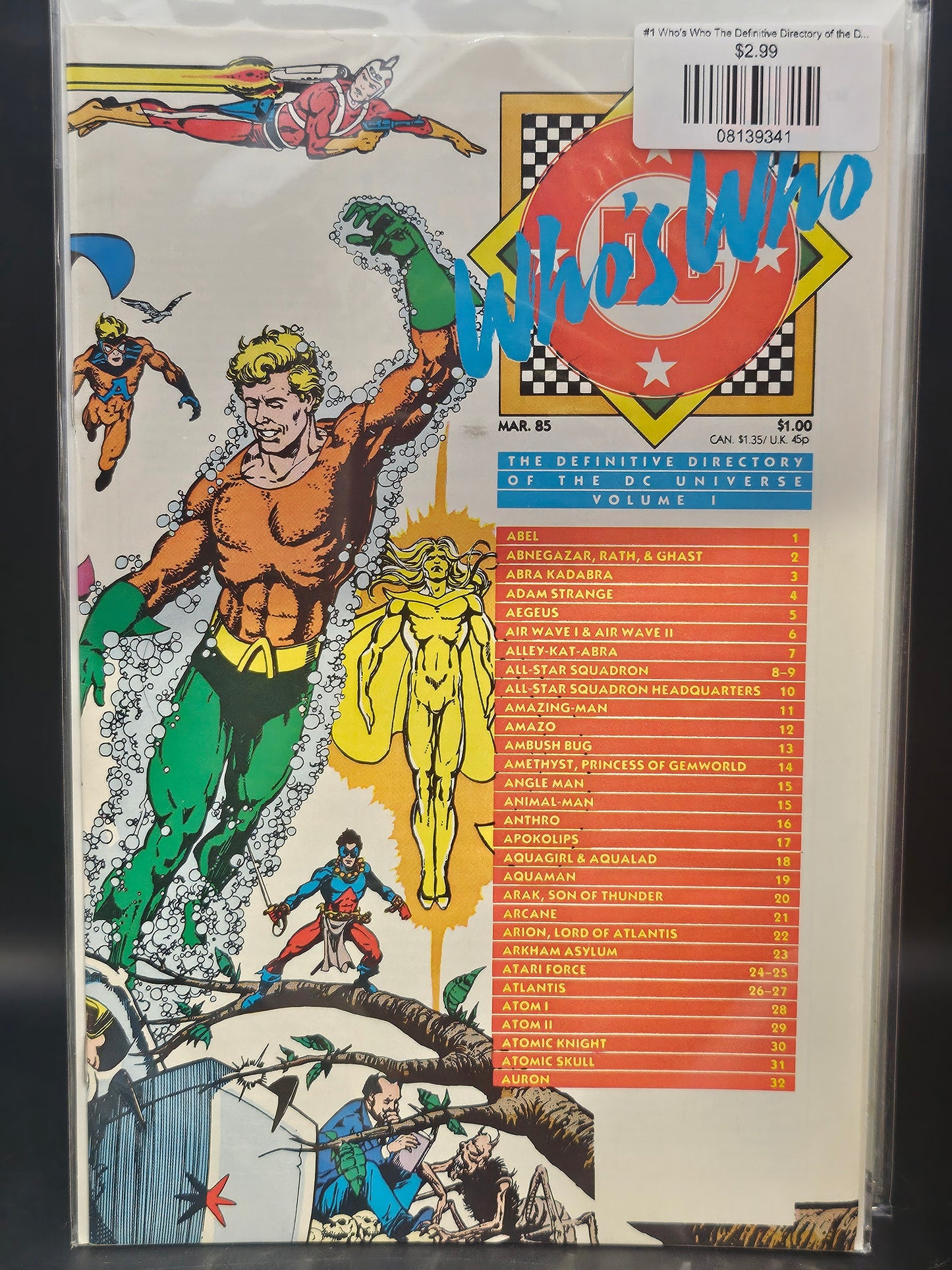 #1 Who's Who The Definitive Directory of the DC Universe (1985)