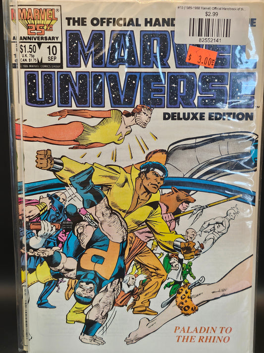 #10 (1985-1988 Marvel) Official Handbook of the Marvel Universe Deluxe Edition