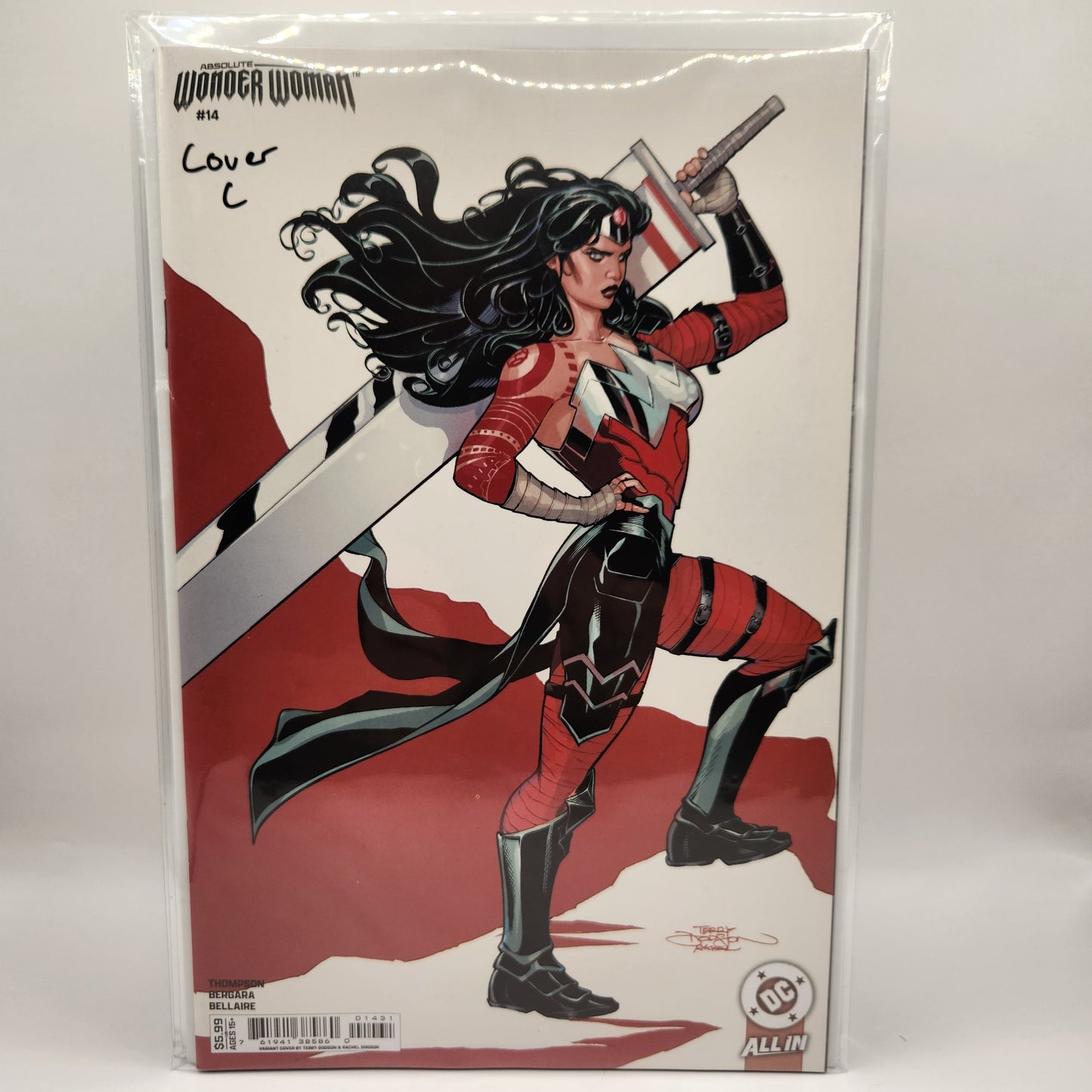 #14 Cover C - Absolute Wonder Woman – DC – 2024–Present – Volume 1 – Ongoing Series – #1–Present - Terry Dodson and Rachel Dodson