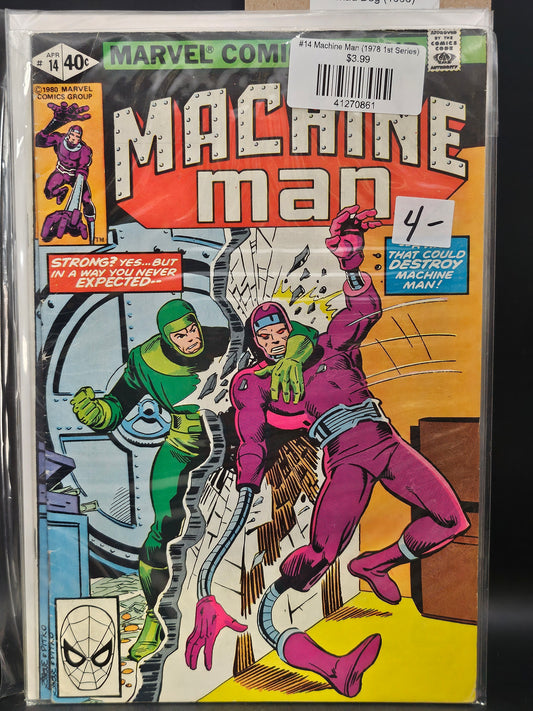 #14 Machine Man (1978 1st Series)