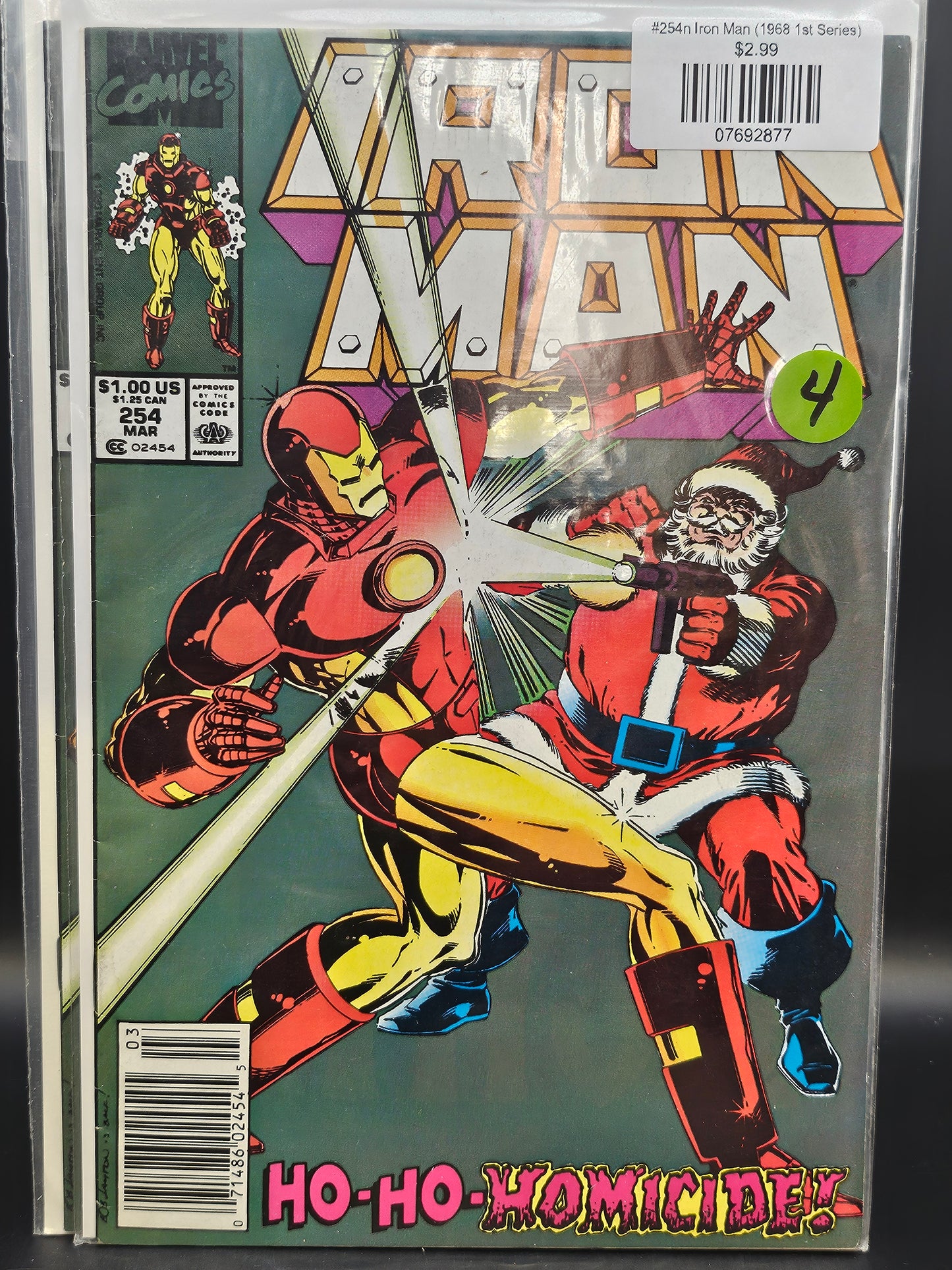#254n Iron Man (1968 1st Series)