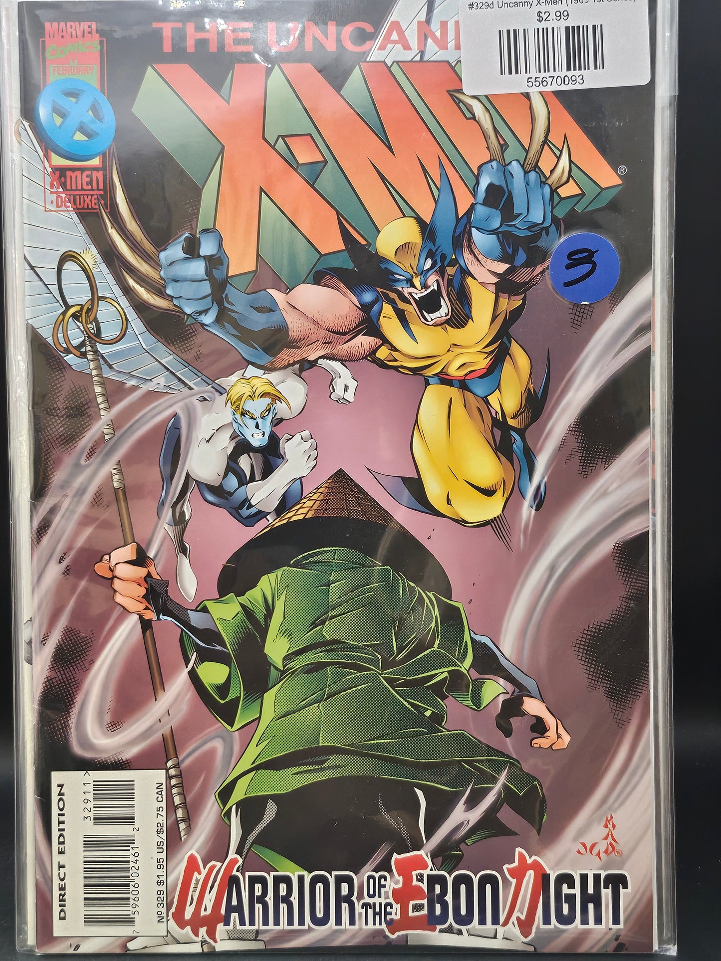 #329d Uncanny X-Men (1963 1st Series)