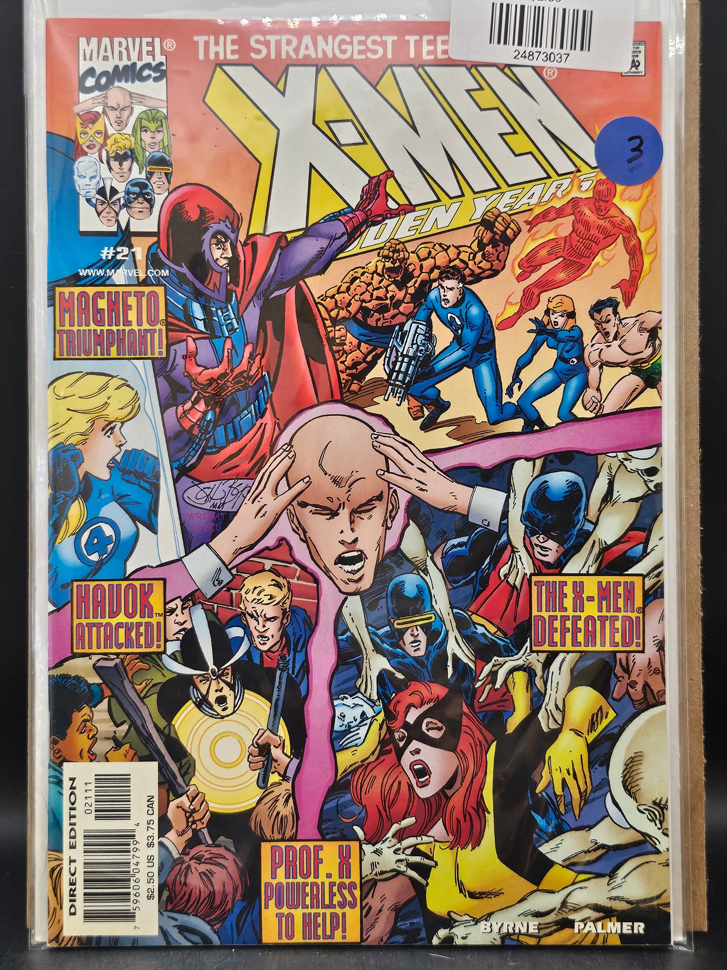 #21 X-Men The Hidden Years (1999)