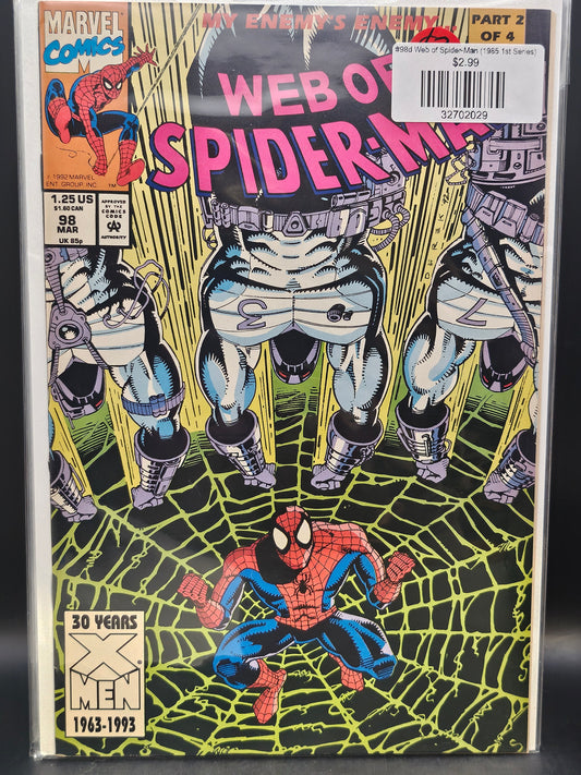 #98d Web of Spider-Man (1985 1st Series)