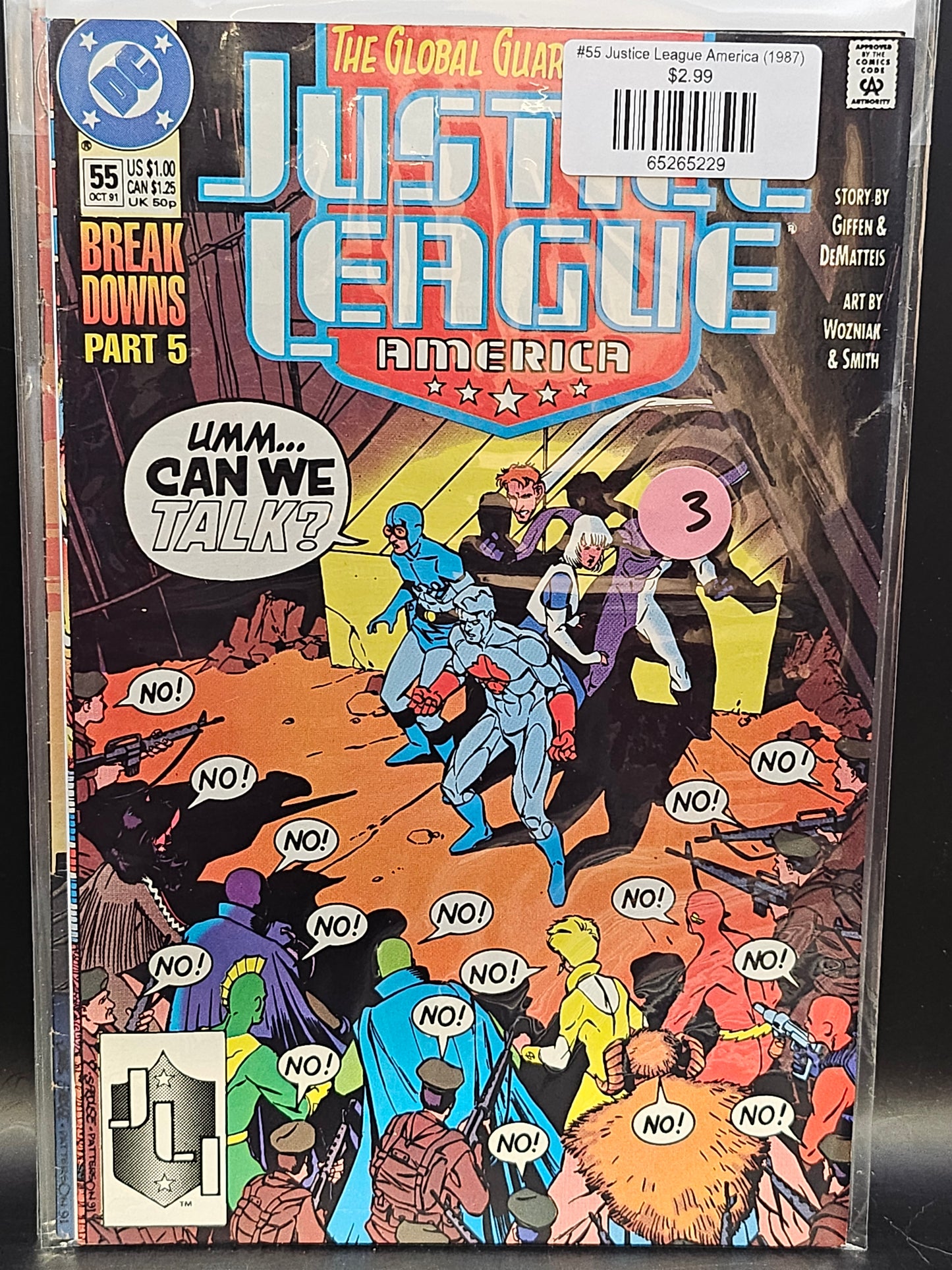 #55 Justice League America (1987)