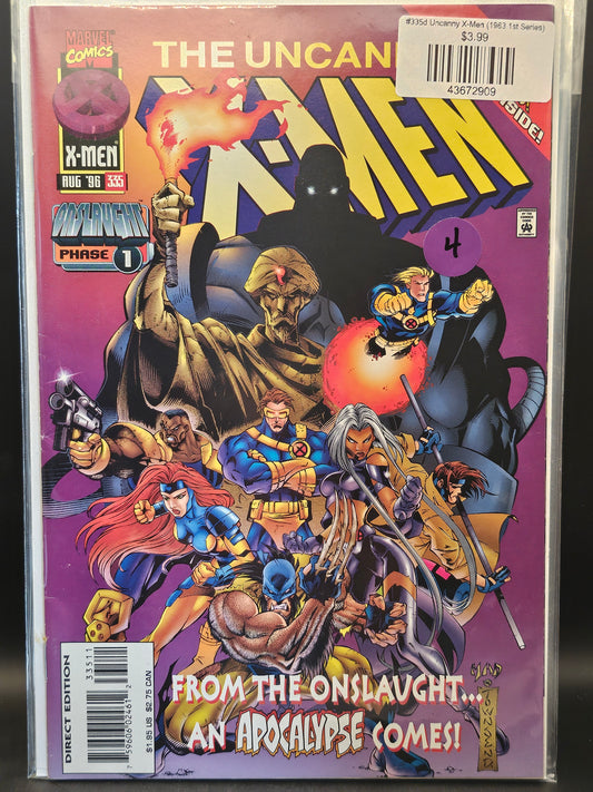 #335d Uncanny X-Men (1963 1st Series)