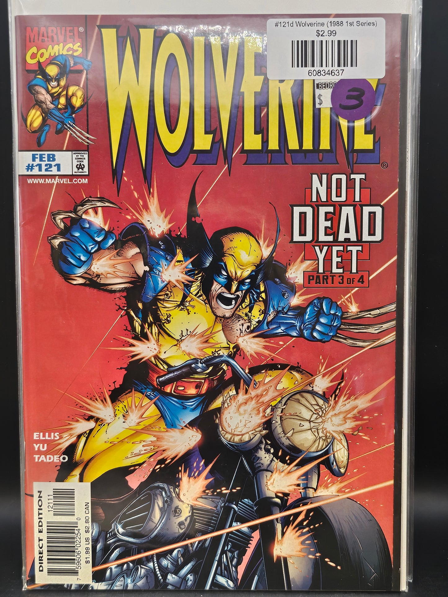#121d Wolverine (1988 1st Series)
