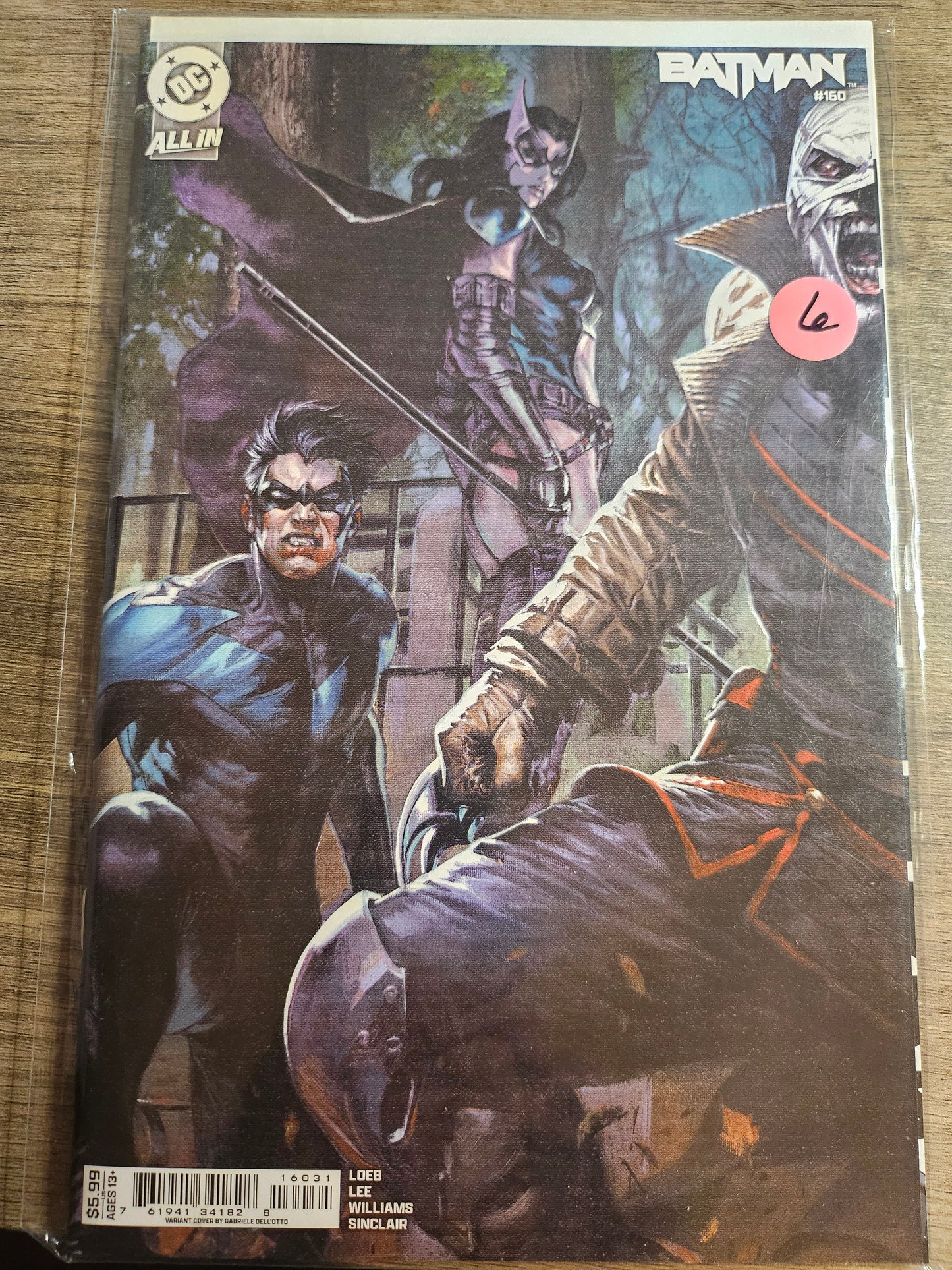 Batman – DC Comics – (2016–2026) – Volume 3 – #160 - Cover C