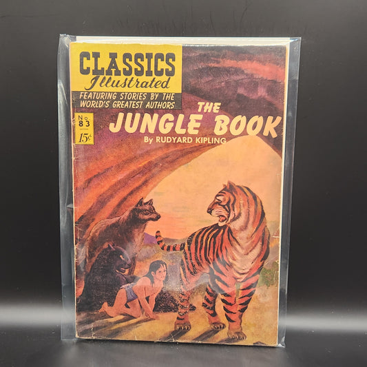 #5 Classics Illustrated 083 The Jungle Book (1951) : HRN 142