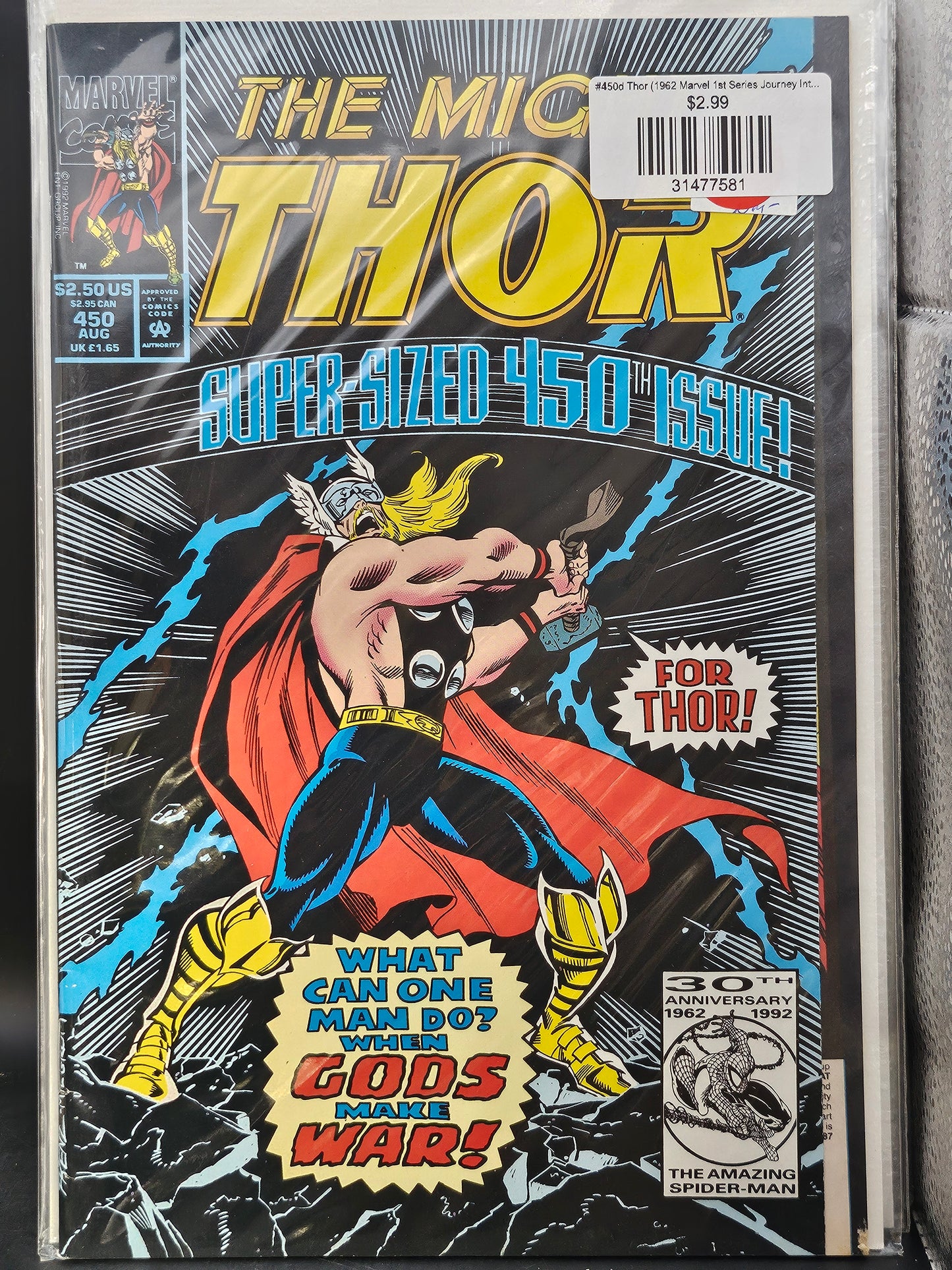 #450d Thor (1962 Marvel 1st Series Journey Into Mystery)