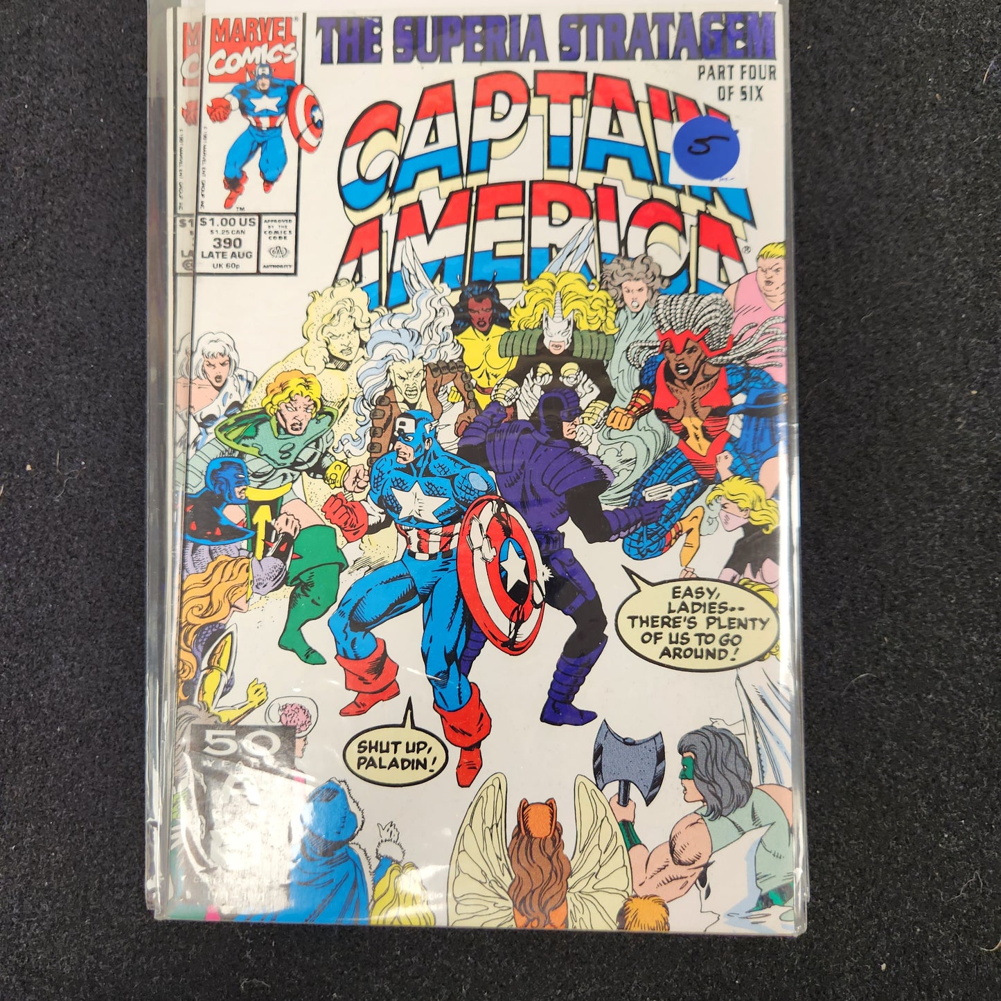 Captain America – Marvel – 1968–1996 – Volume 1 – Ongoing Series – #390