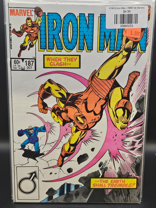 #187d Iron Man (1968 1st Series)