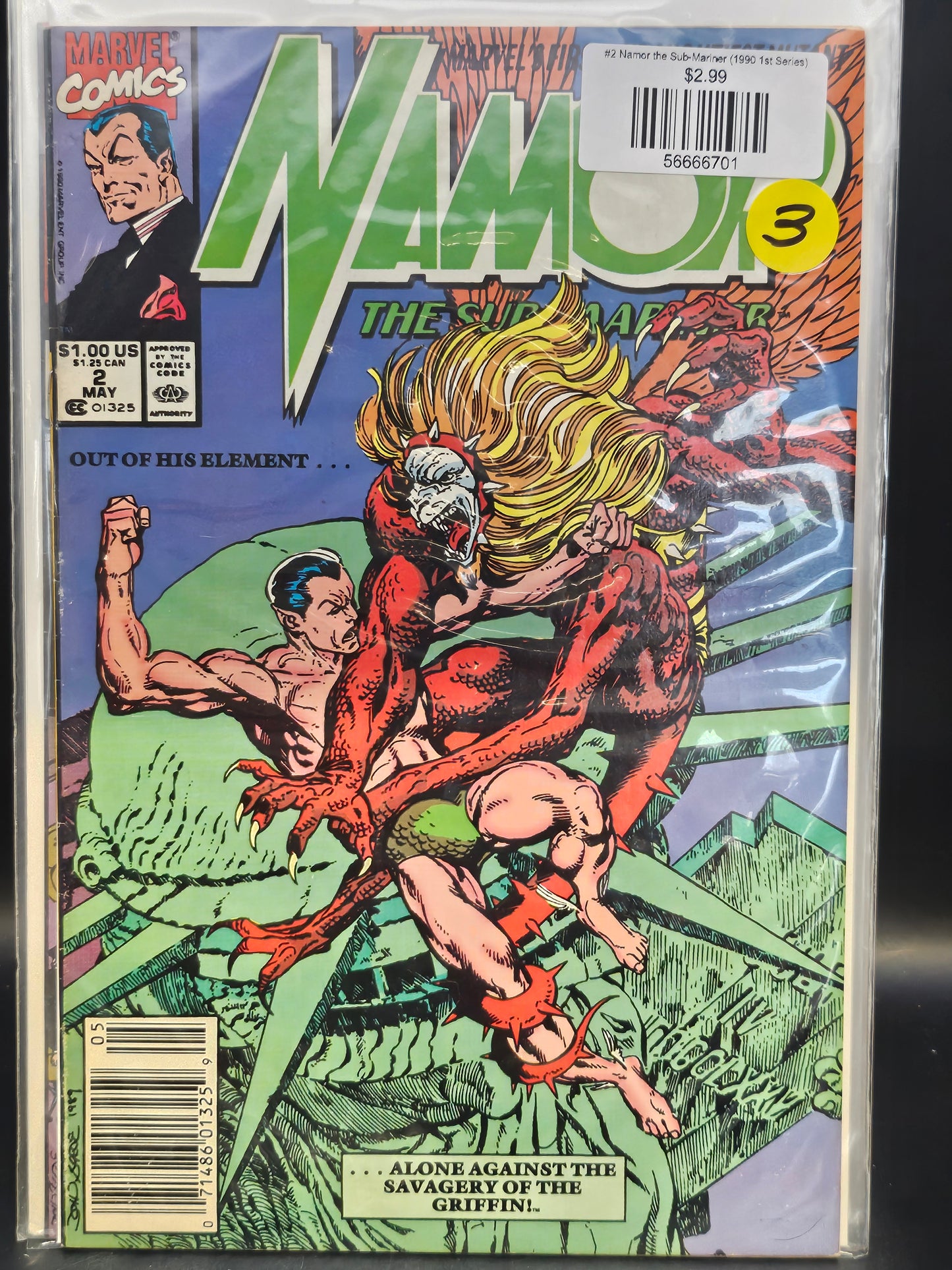 #2 Namor the Sub-Mariner (1990 1st Series)
