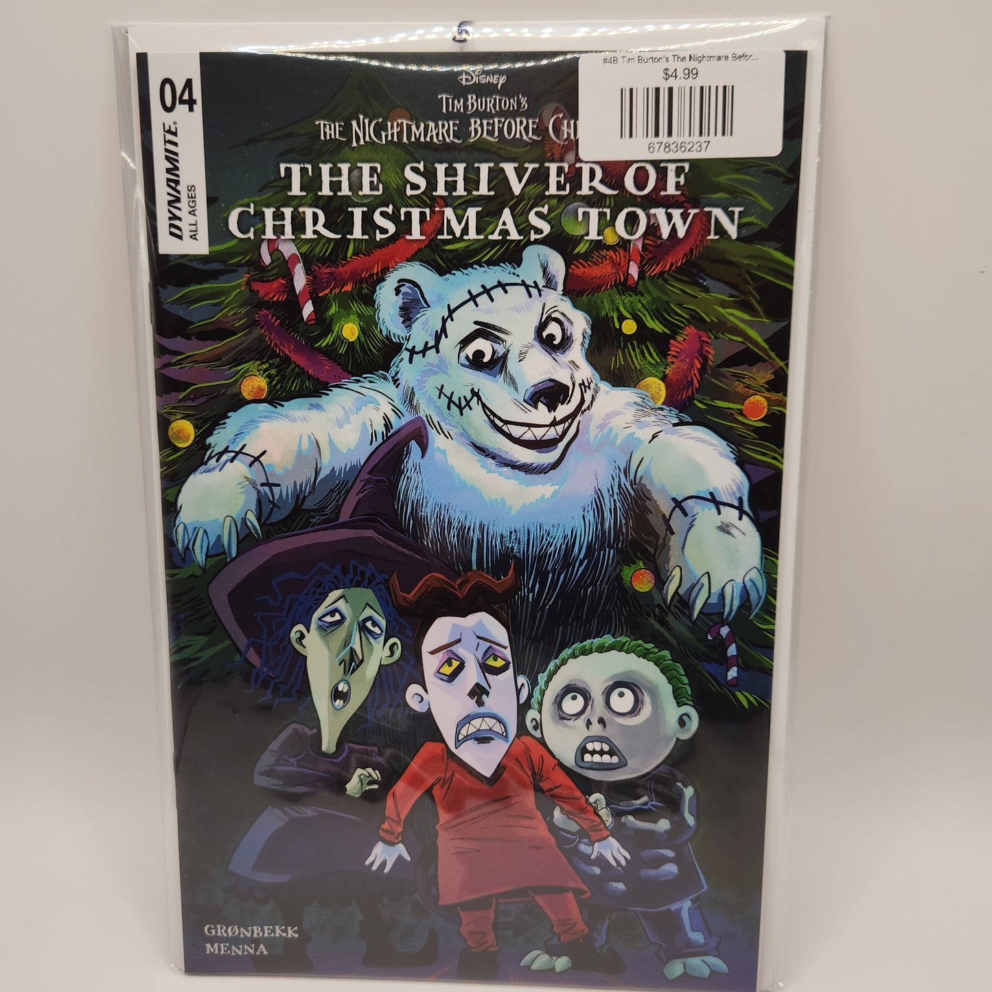#4B Tim Burton's The Nightmare Before Christmas The Shiver of Christmas Town (2026 Dynamite)