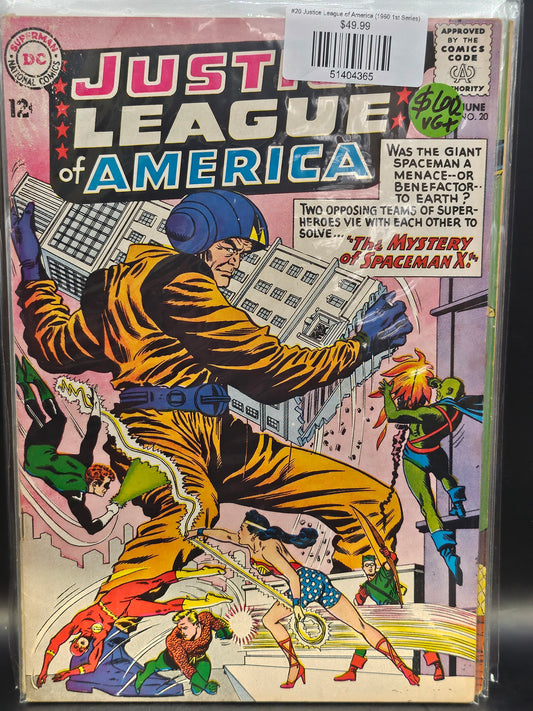 #20 Justice League of America (1960 1st Series)