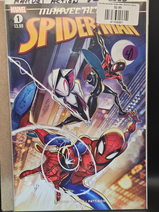 #1A Marvel Action Spider-Man (2020 2nd Series IDW)