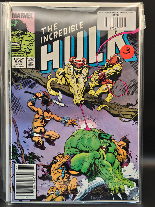 #313n Incredible Hulk (1962 Marvel 1st Series)