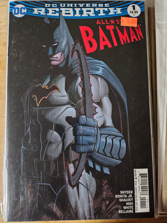 All Star Batman – DC Comics – (2016–2017) – Volume 1 – Limited Series – #1 - Cover A