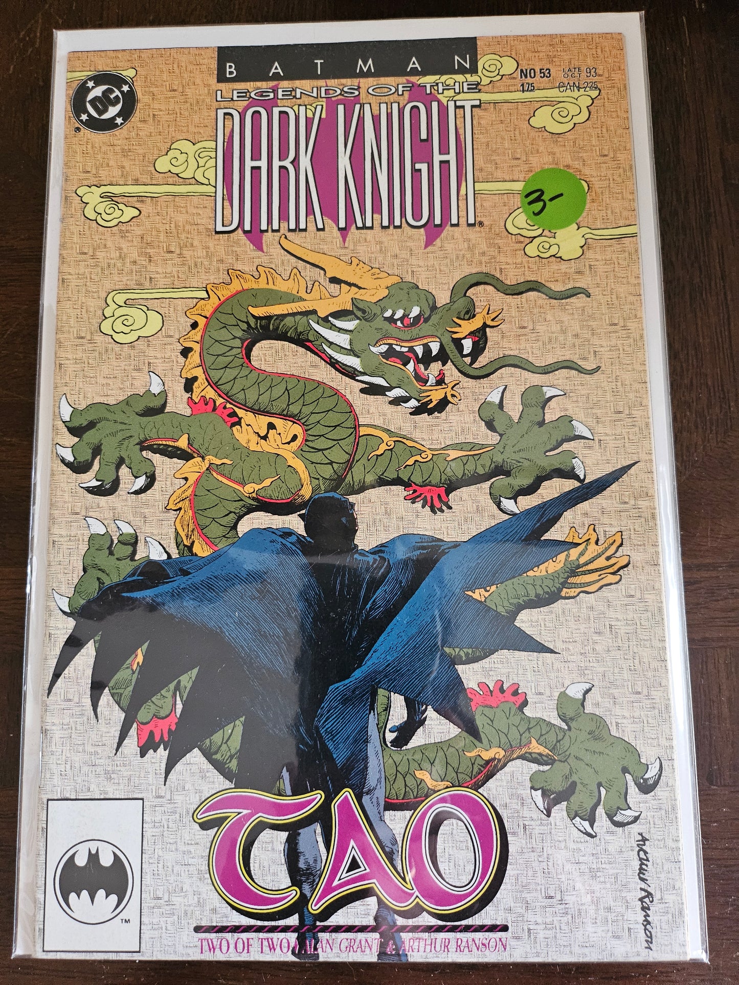 Batman: Legends of the Dark Knight – DC Comics – 1989–2007 – Volume 1 – #53