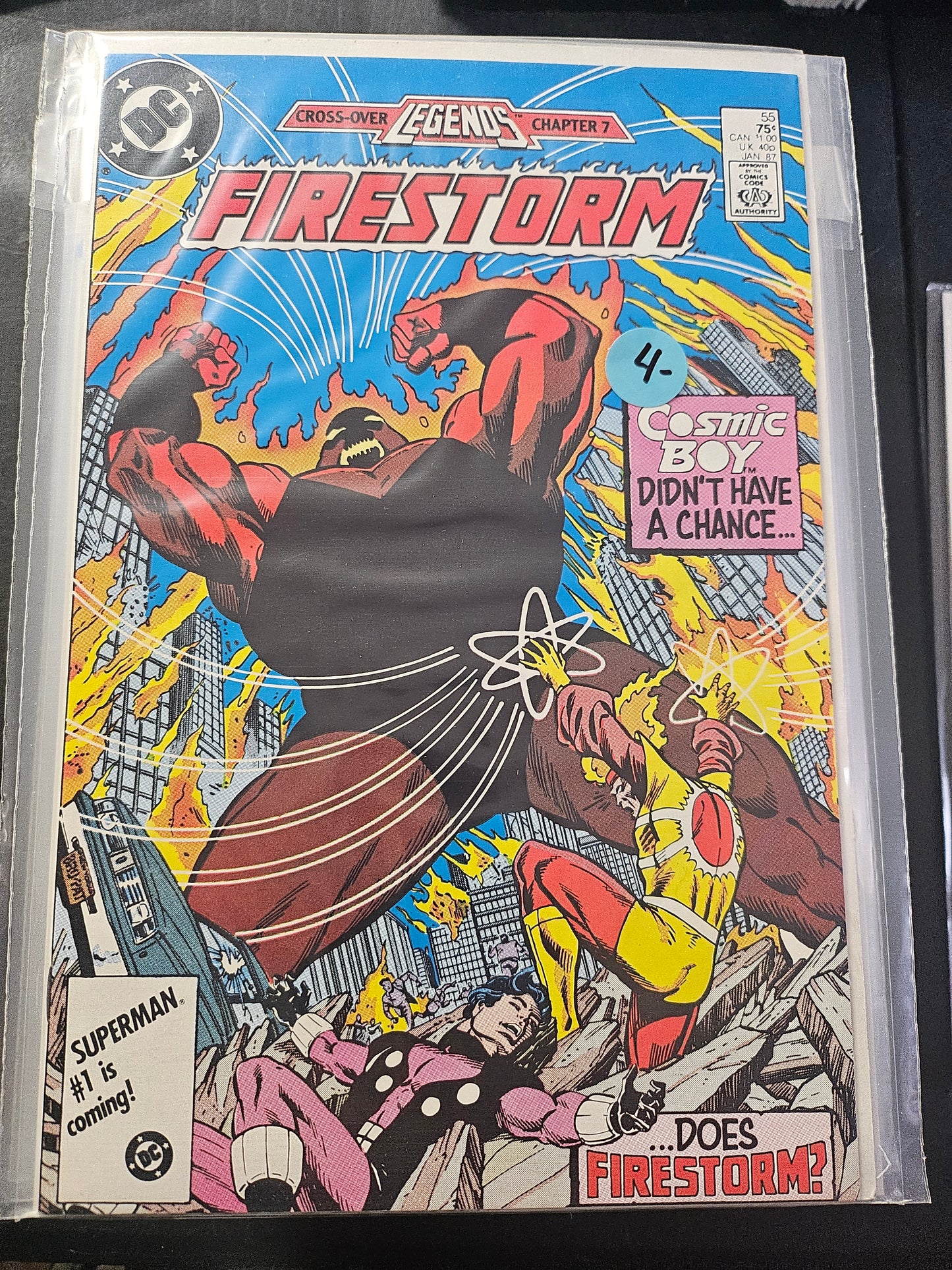 100.102 – #55 - Firestorm Fury and Nuclear Man -1982-87