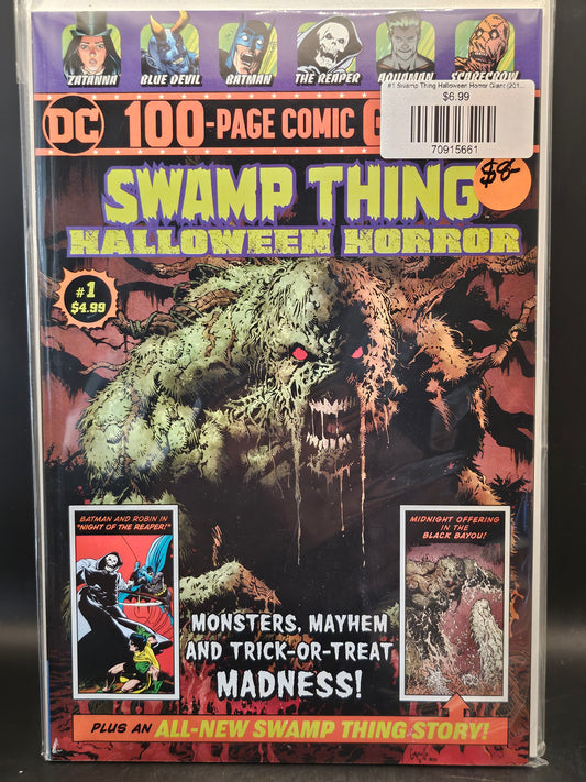 #1 Swamp Thing Halloween Horror Giant (2018 DC) Walmart Exclusive