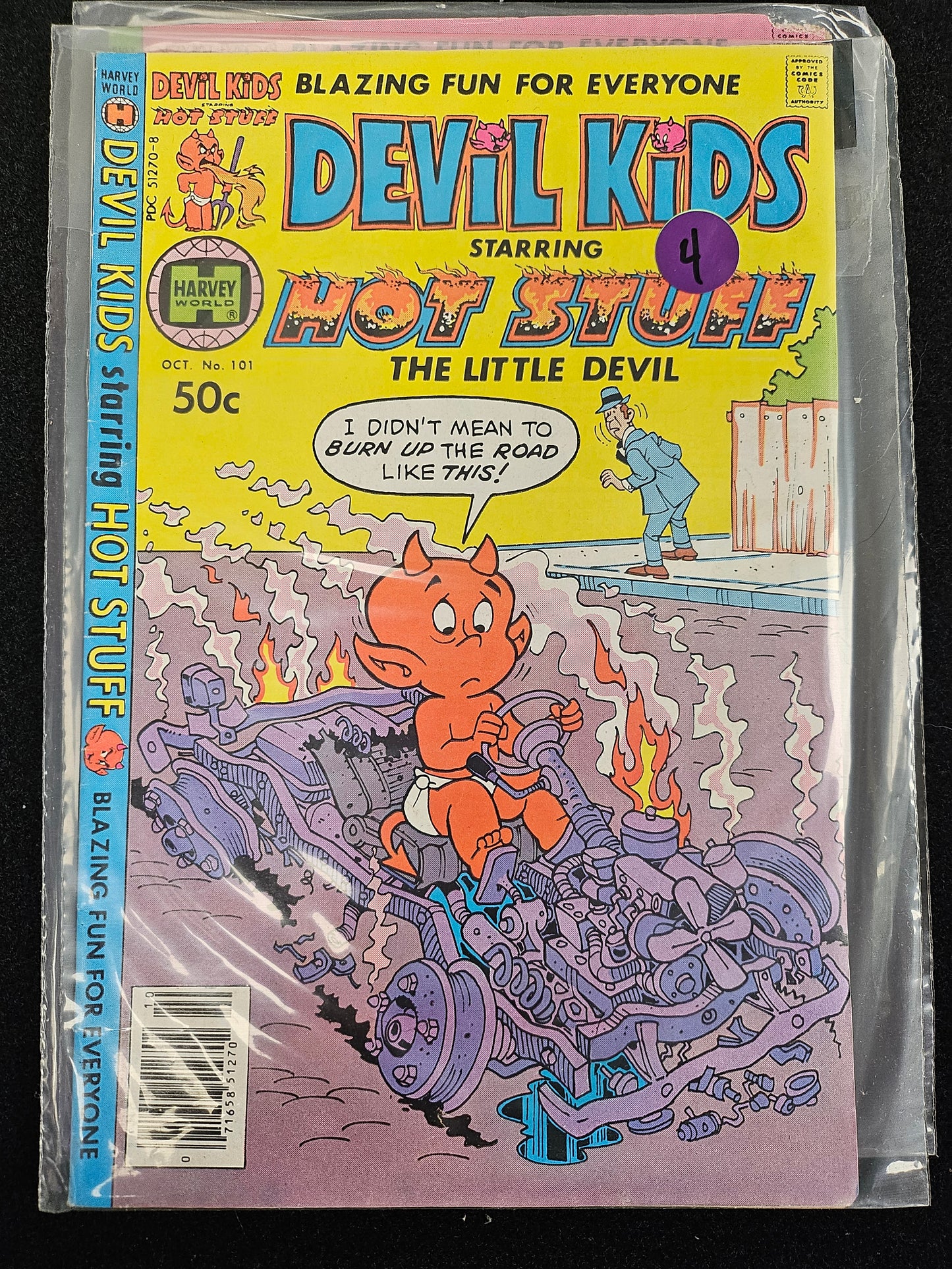 107.105 – Devil Kids Starring Hot Stuff - #101 -1962-81