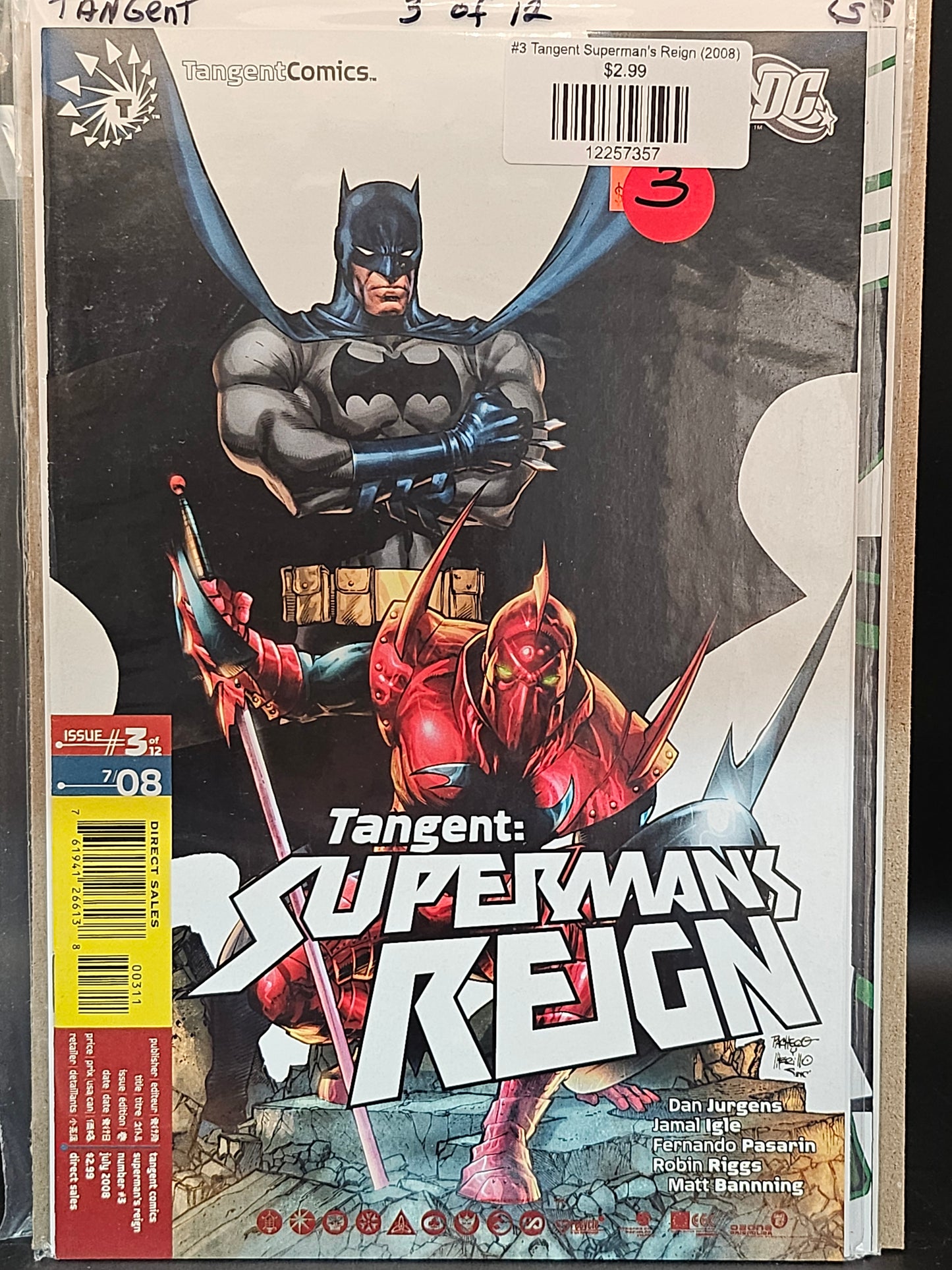 #3 Tangent Superman's Reign (2008)