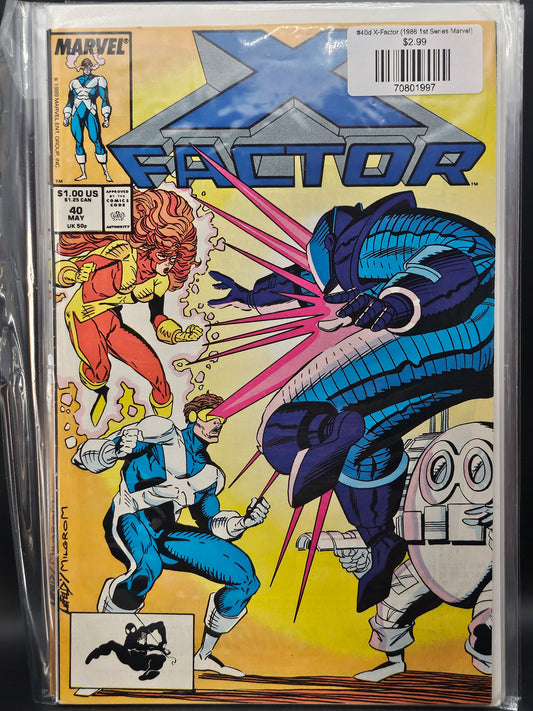 #40d X-Factor (1986 1st Series Marvel)