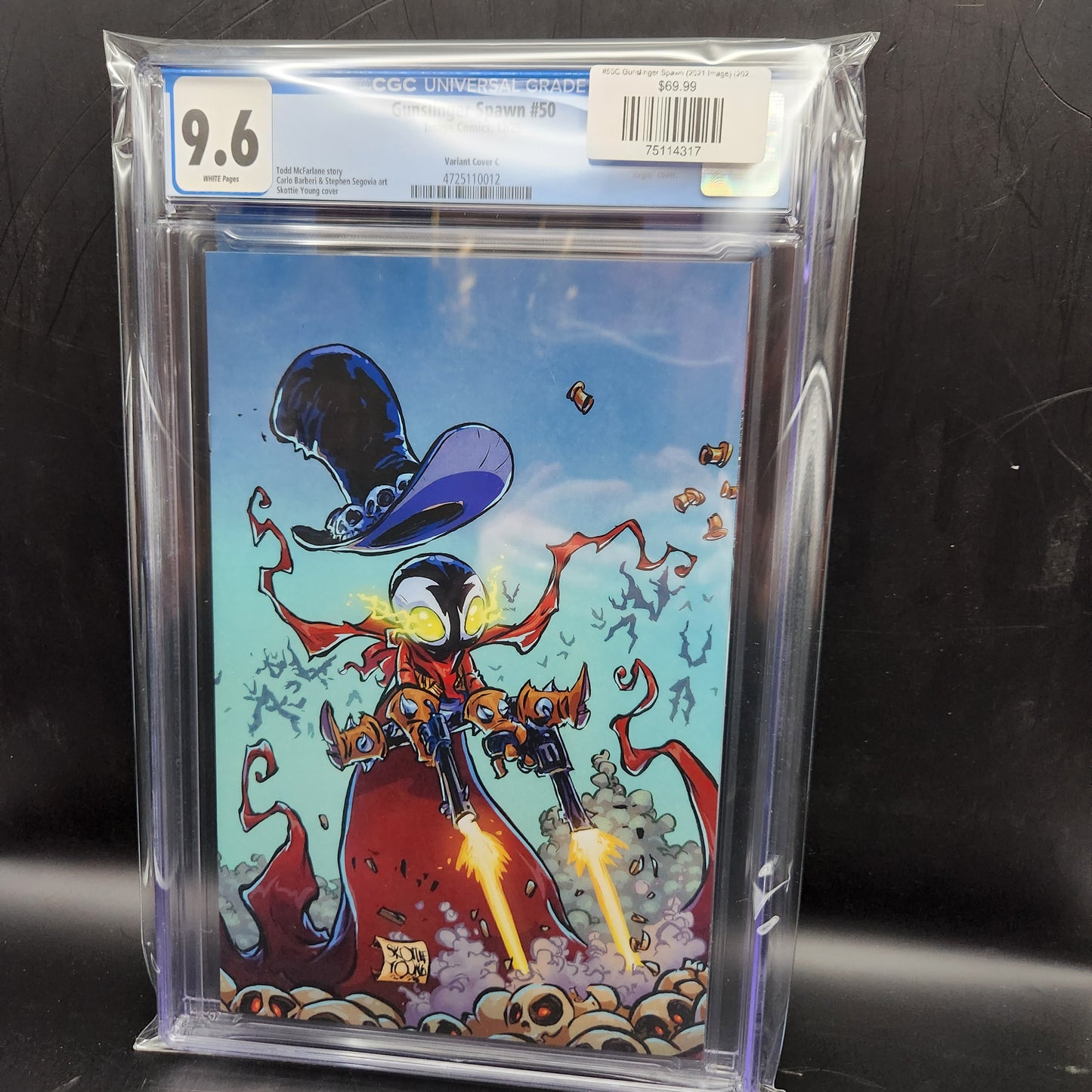 #50C Gunslinger Spawn (2021 Image) (2021 Image) #50C $70 (9.6)