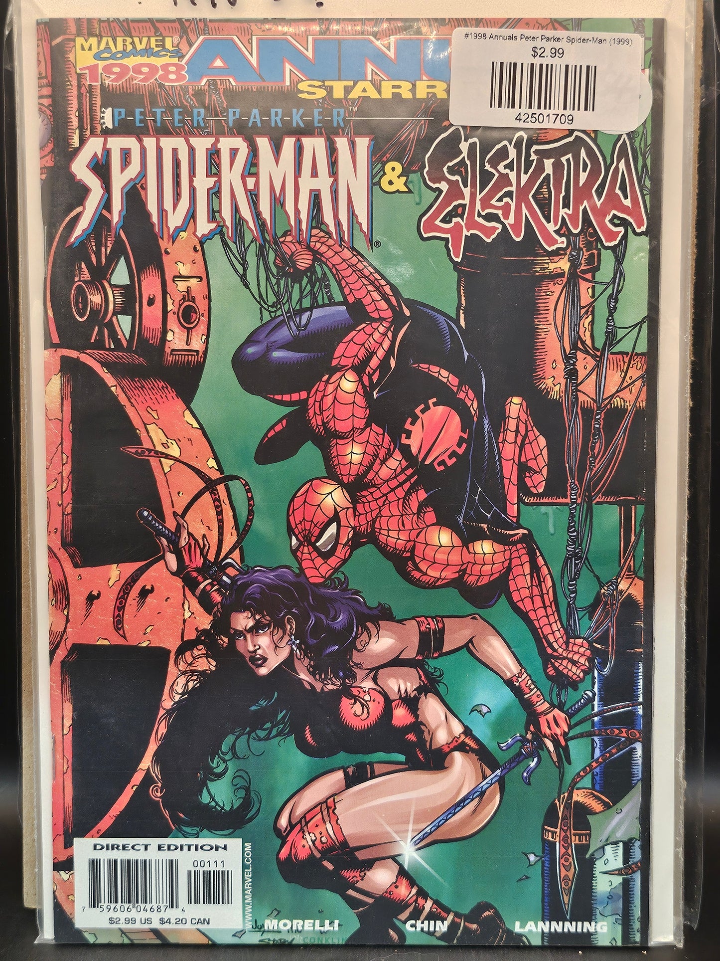 #1998 Annuals Peter Parker Spider-Man (1999)