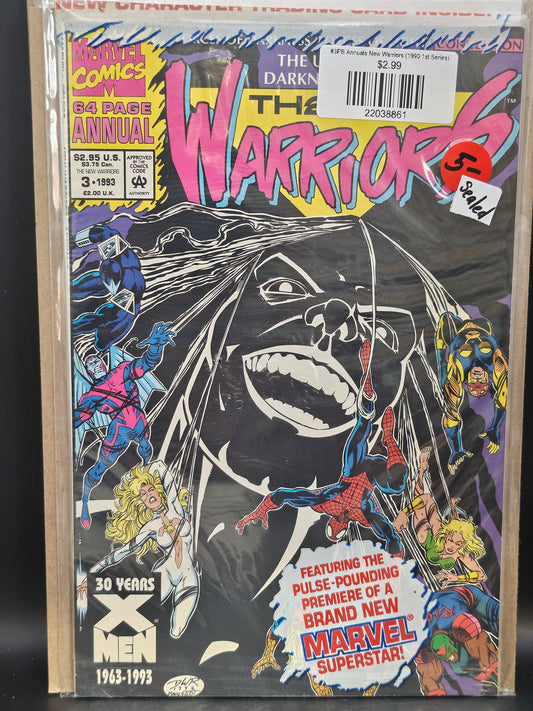 #3PB Annuals New Warriors (1990 1st Series)