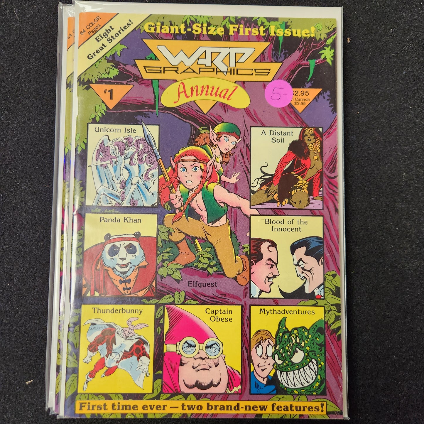 105.146 – Cartoon Odds - #1 - (Warp Graphics Annual Giant Size)