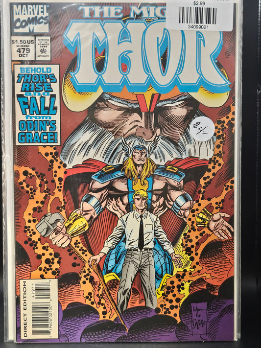 #479d Thor (1962 Marvel 1st Series Journey Into Mystery)