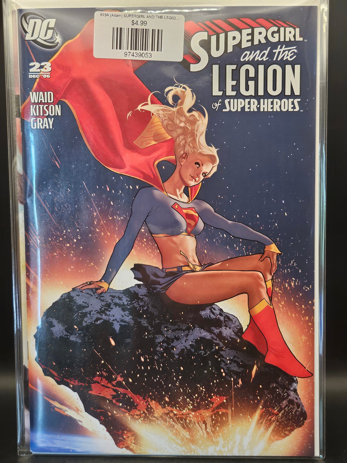 #23A (Adam) SUPERGIRL AND THE LEGION OF SUPER HEROES (FACSIMILE EDITION ADAM HUGHES)