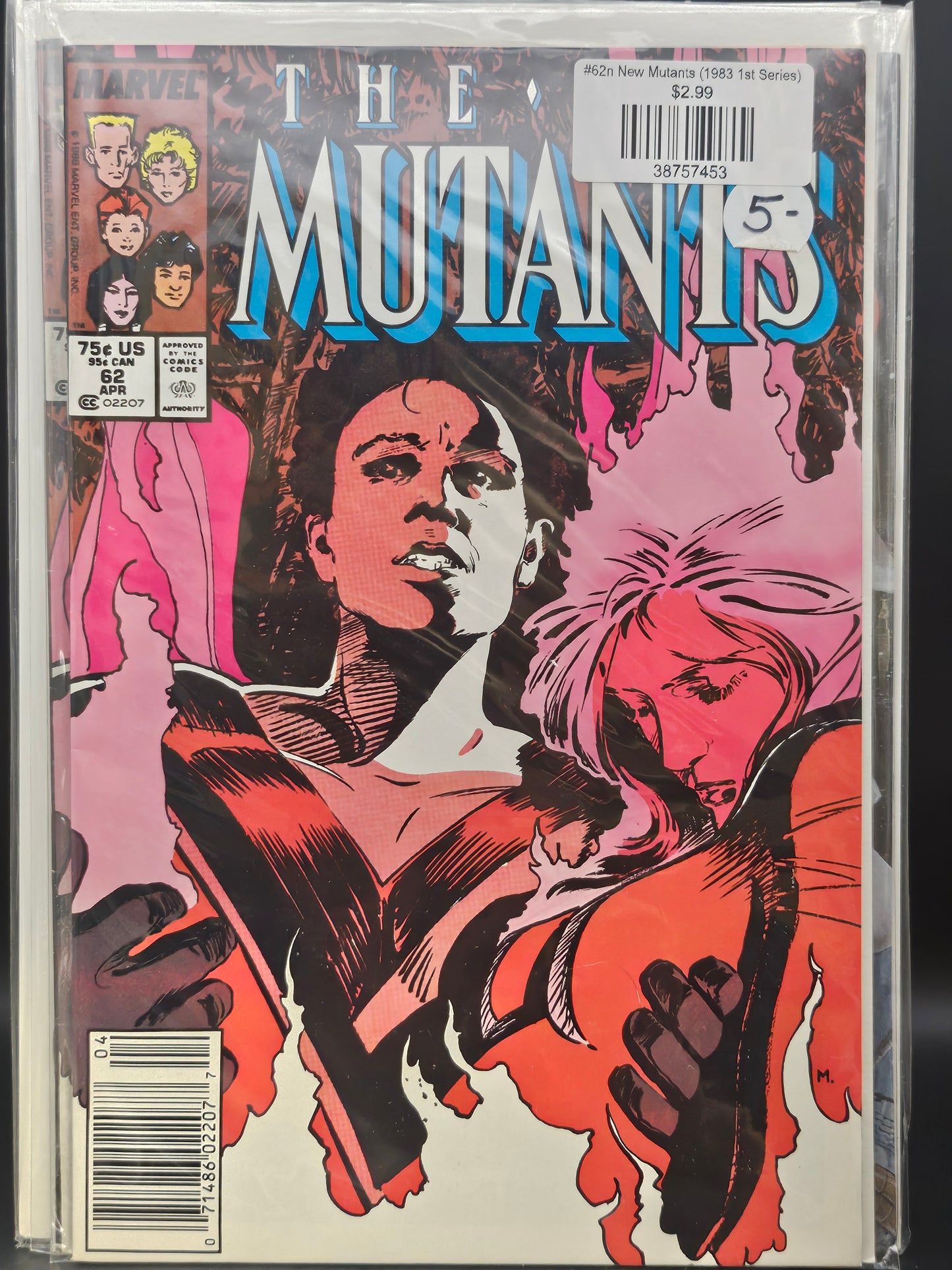 #62n New Mutants (1983 1st Series)
