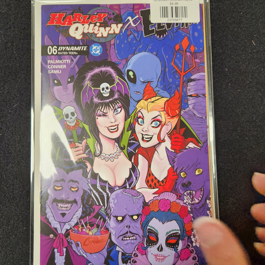 #6A (AMANDA CONNER PARTY) HARLEY QUINN X ELVIRA