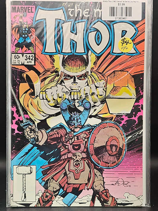 #342d Thor (1962 Marvel 1st Series Journey Into Mystery)