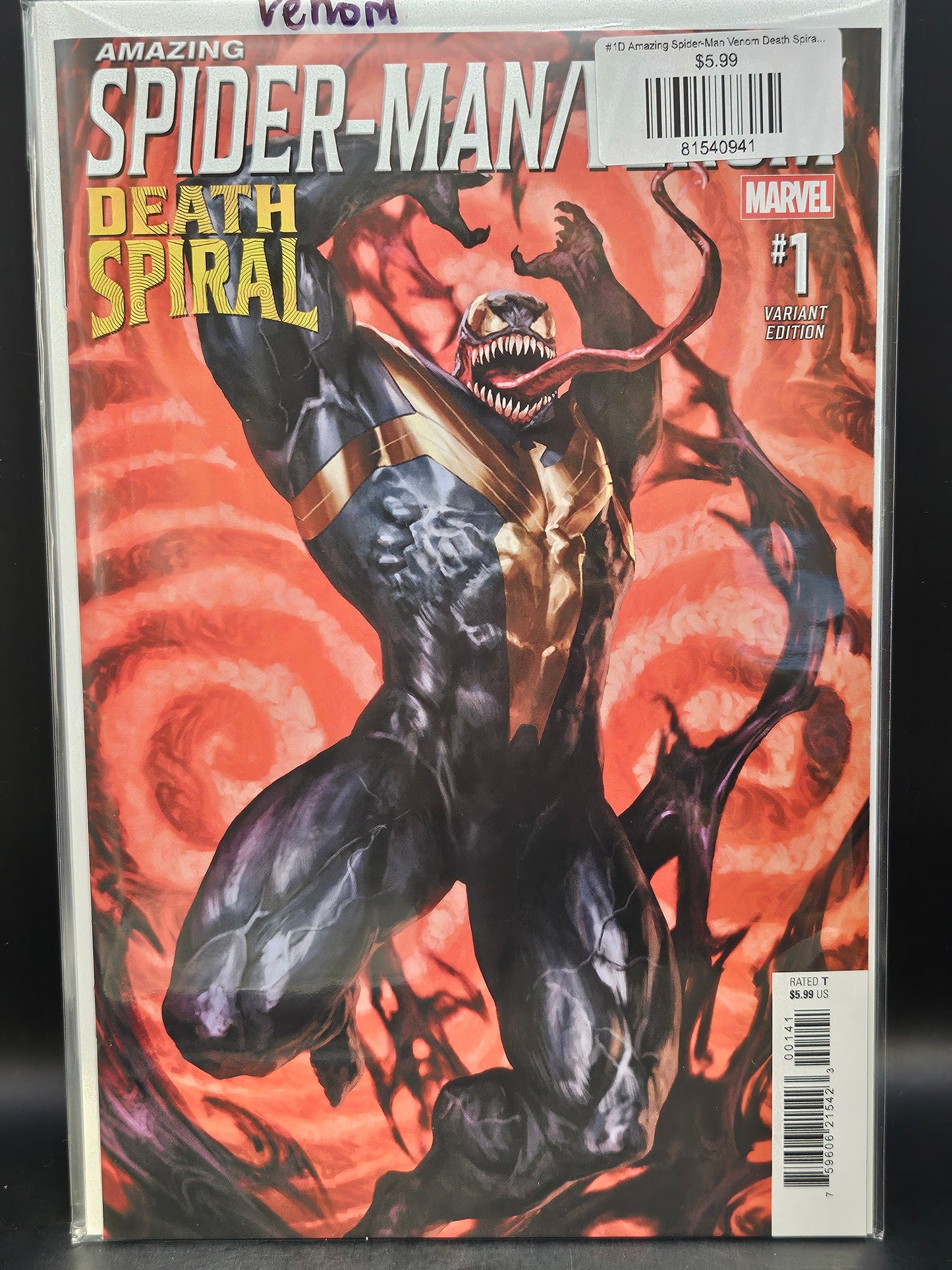 #1D Amazing Spider-Man Venom Death Spiral (2026 Marvel)