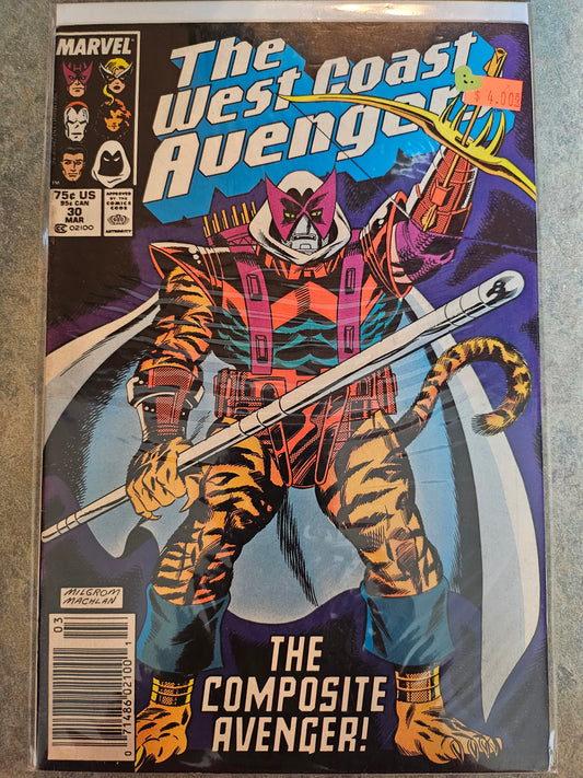 West Coast Avengers – Marvel Comics – (1985–1989) – Volume 2 – #30