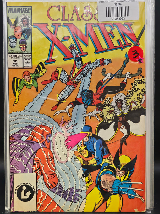 #12d X-Men Classic (1986-1995 Marvel) Classic X-Men