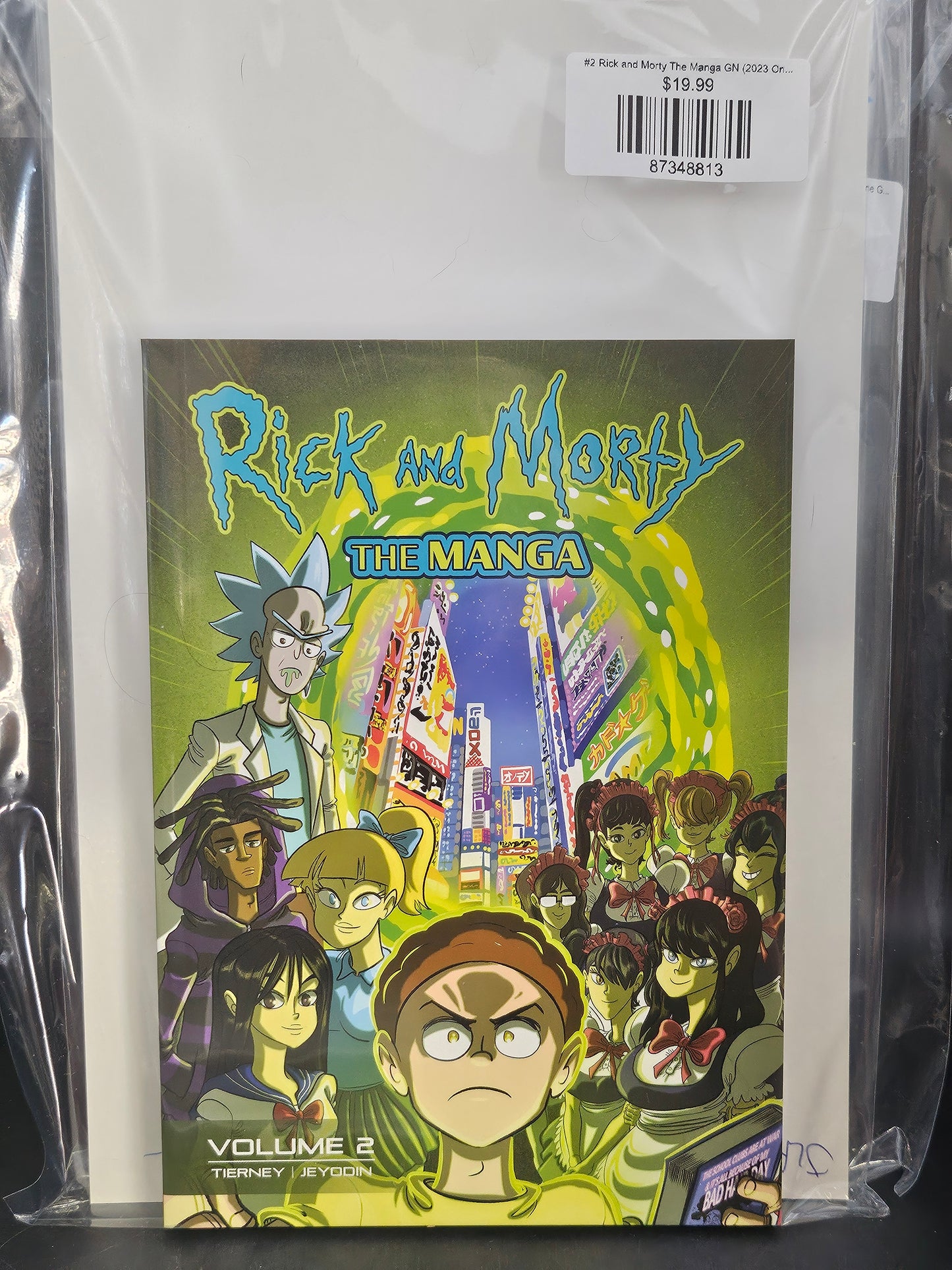 #2 Rick and Morty The Manga GN (2023 Oni Press)