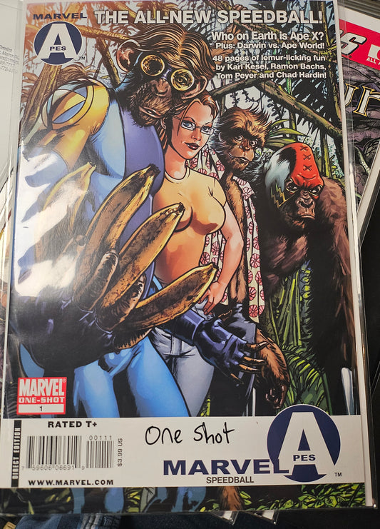 #0 Marvel Apes Speedball Special (2009)