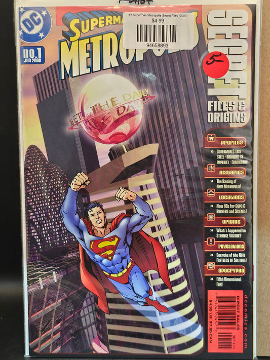 #1 Superman Metropolis Secret Files (2000)