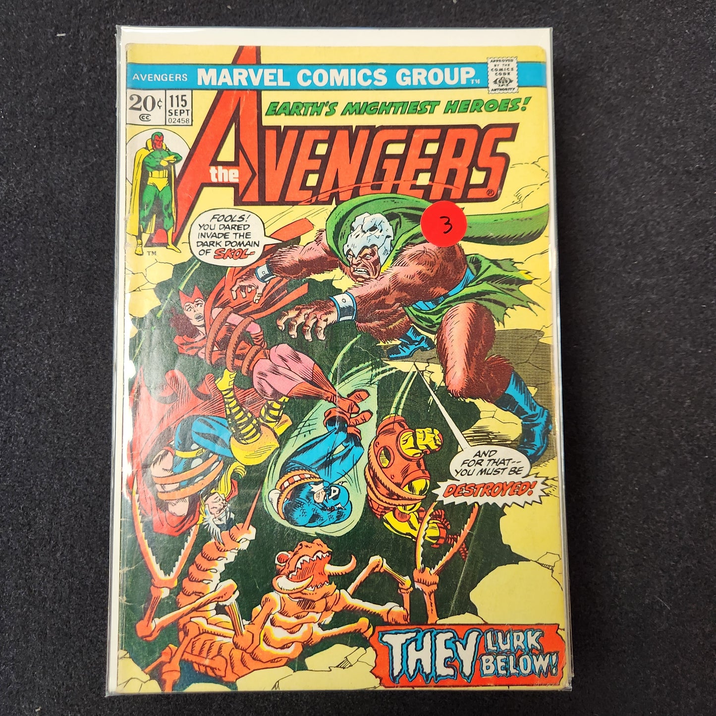 Avengers – Marvel Comics – (1963–1999) – Volume 1 – #115