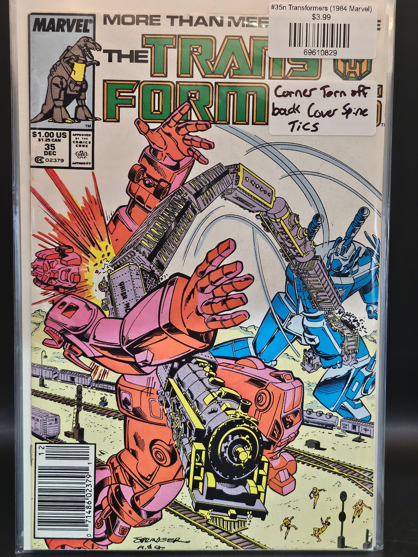#35n Transformers (1984 Marvel)