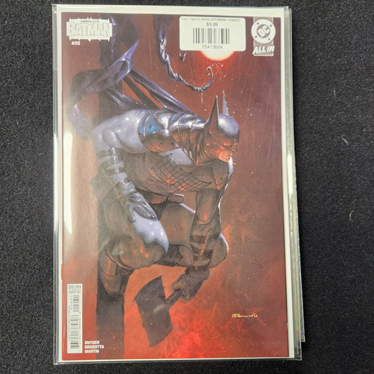 #20C (Fabrizio) ABSOLUTE BATMAN (FABRIZIO DE TOMMASO CARD STOCK VAR)