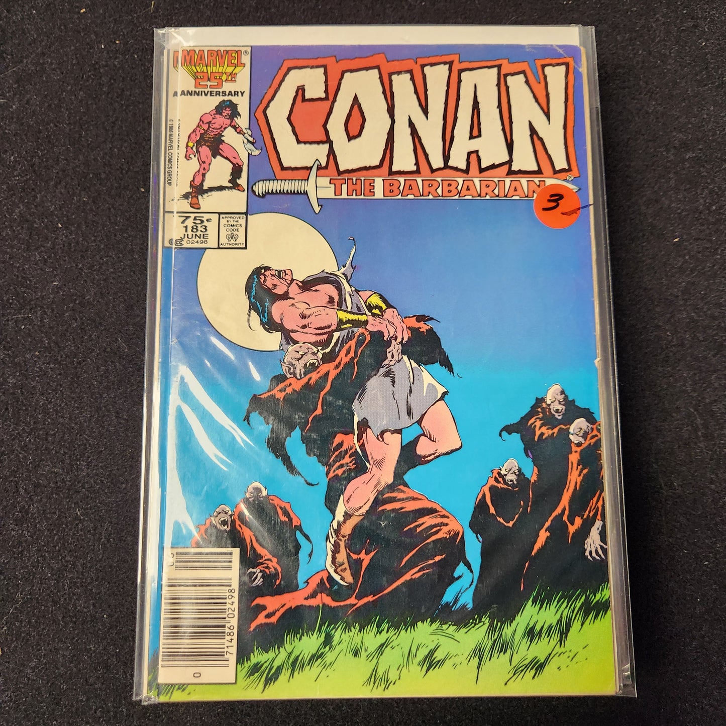 Conan the Barbarian – Marvel Comics – 1970–1993 – Volume 1 – Ongoing Series – #183