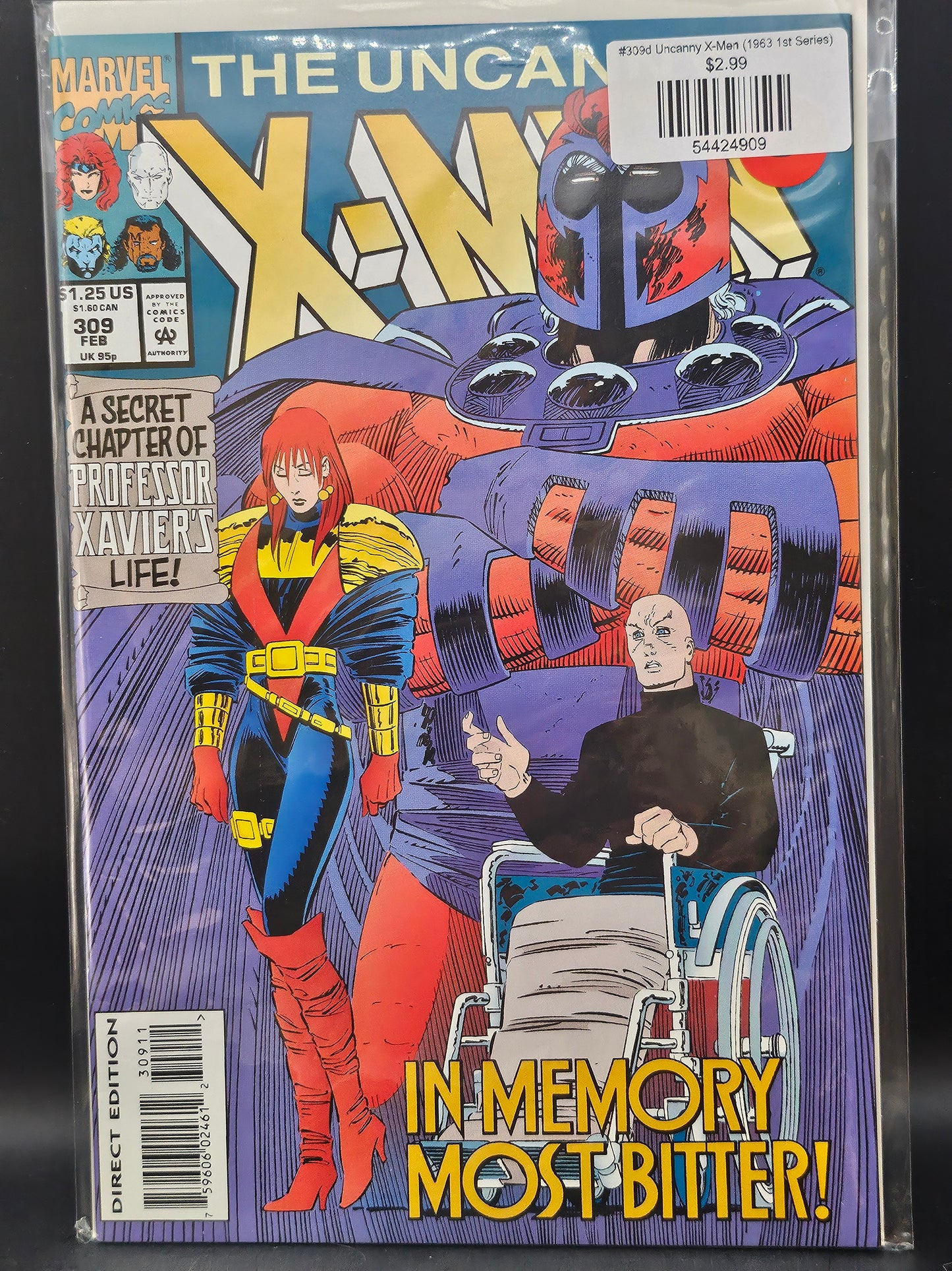 #309d Uncanny X-Men (1963 1st Series)