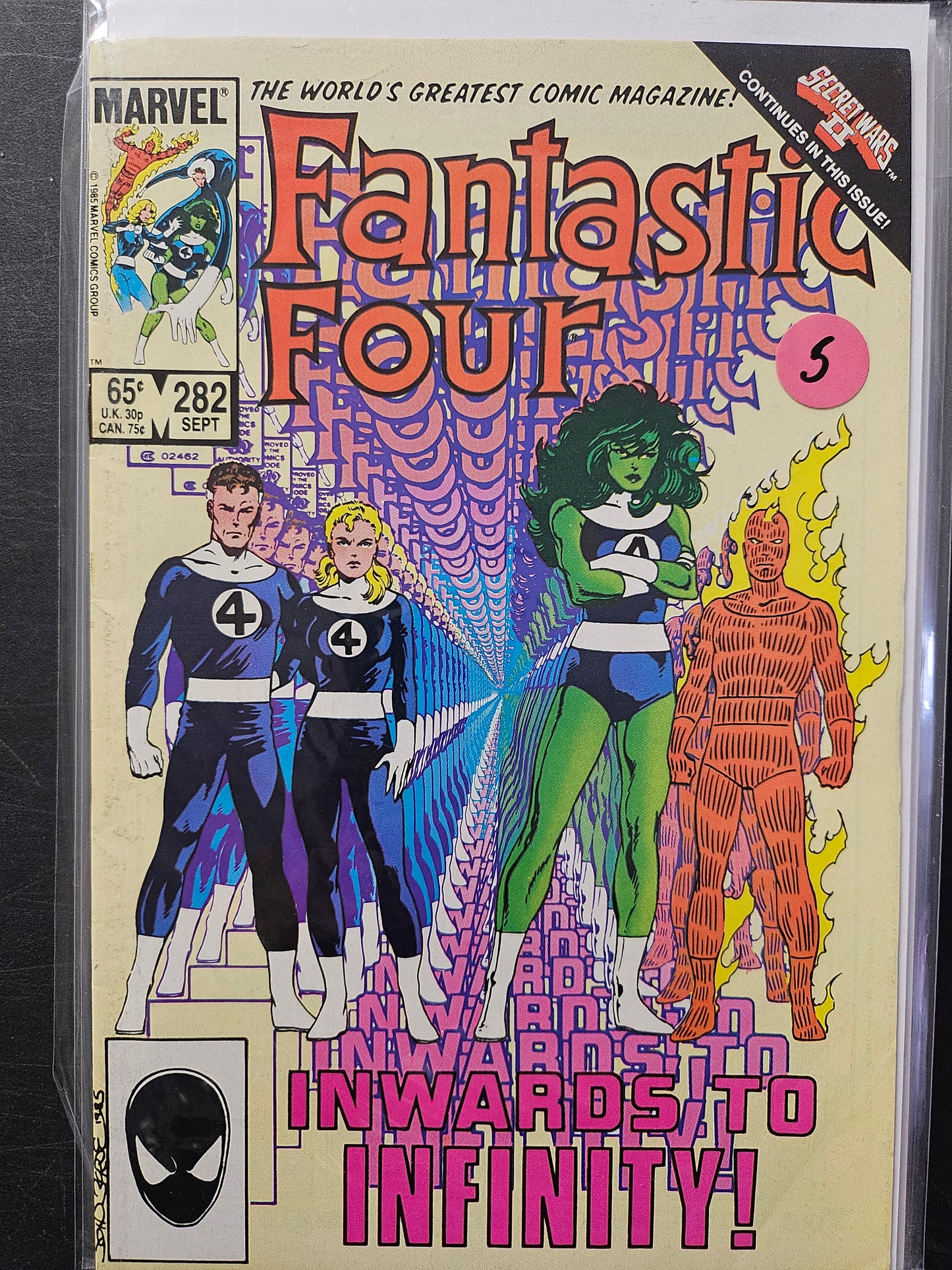 101.104 Fantastic Four – #282 – v1 (1961–1995)