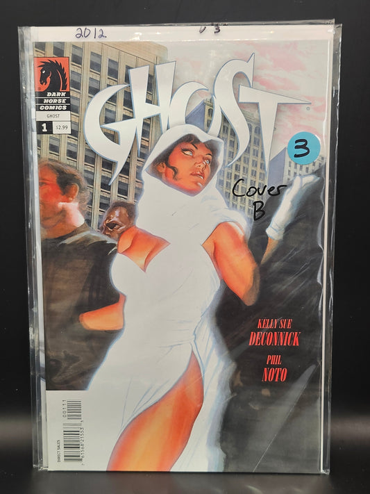 #1 Cover B - Ghost (2012 Dark Horse)